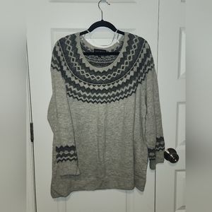 Cozy fair isle sweater